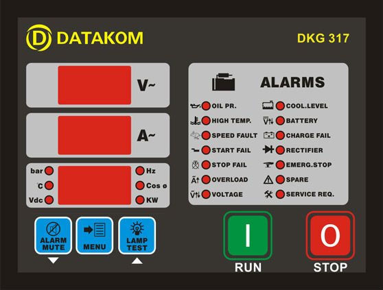 Модуль запуска генератора Datakom DKG-317